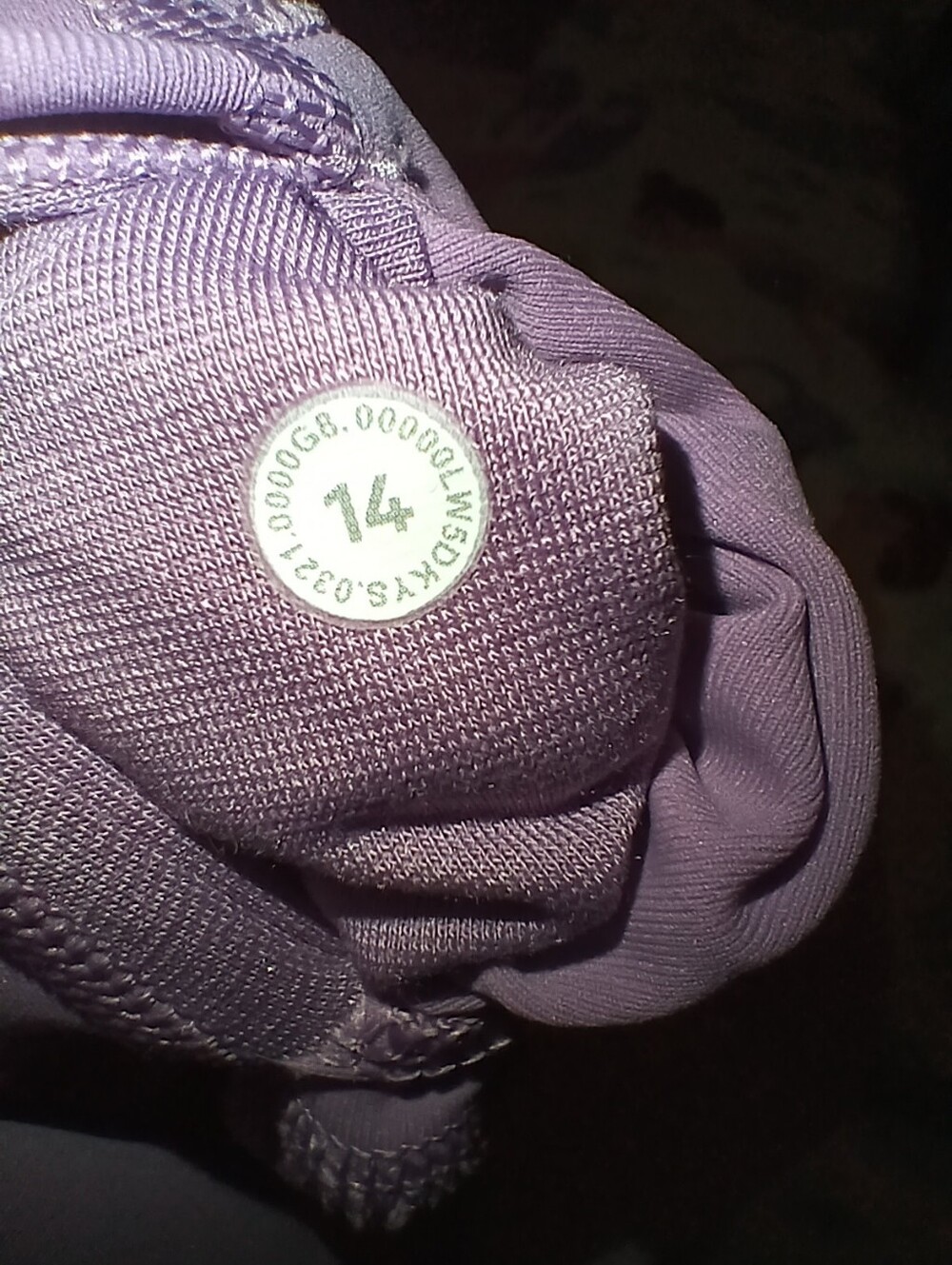 NWOT Lululemon Wunder Under High-Rise Tight 25" Wisteria Purple - Size 14 - Picture 14 of 14